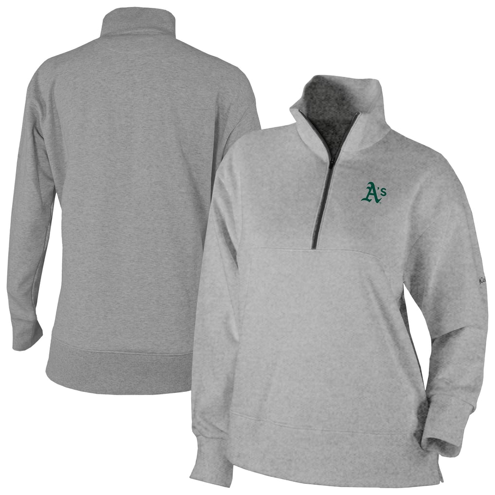 Athletics Columbia Women's Birchwood Hills Quarter-Zip Pullover - Gray
