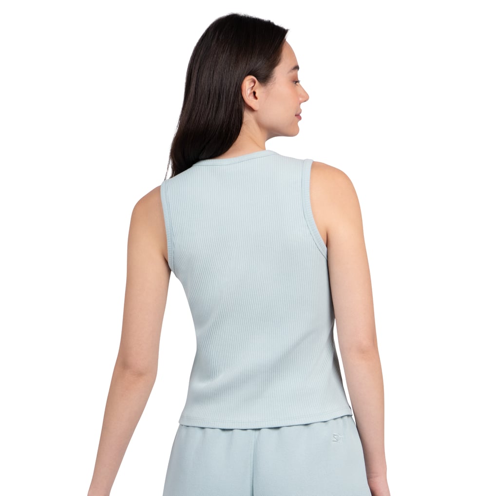 Athletics Starter Women's Pastels Ribbed Tank Top - Mint
