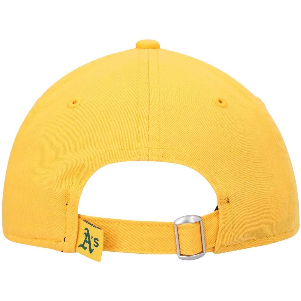 Athletics New Era Youth Team Core Classic 9TWENTY Adjustable Hat - Gold