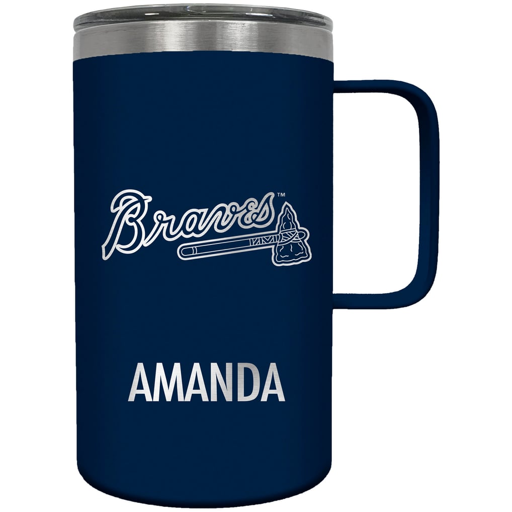 Atlanta Braves 18oz. Personalized Hustle Mug