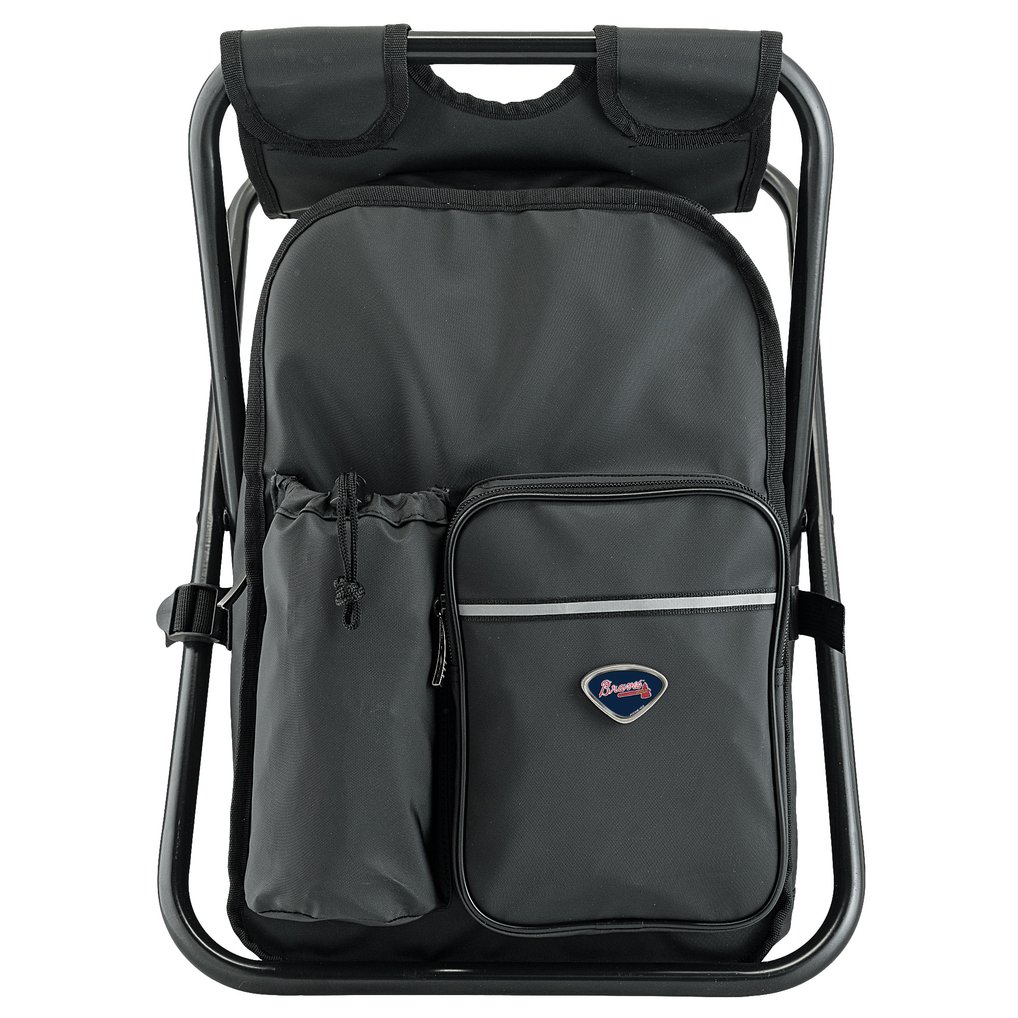 Atlanta Braves Tailgate Sit Pack - Black