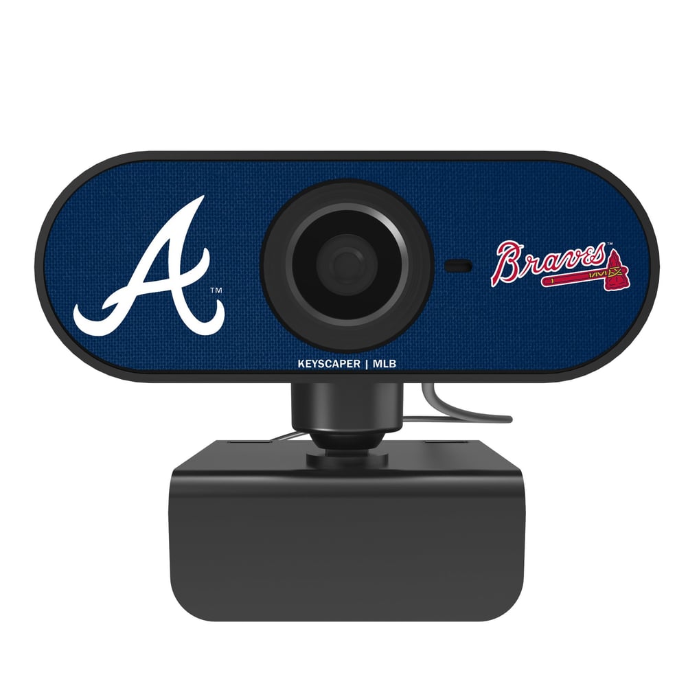 Atlanta Braves Keyscaper Solid Full HD USB Webcam