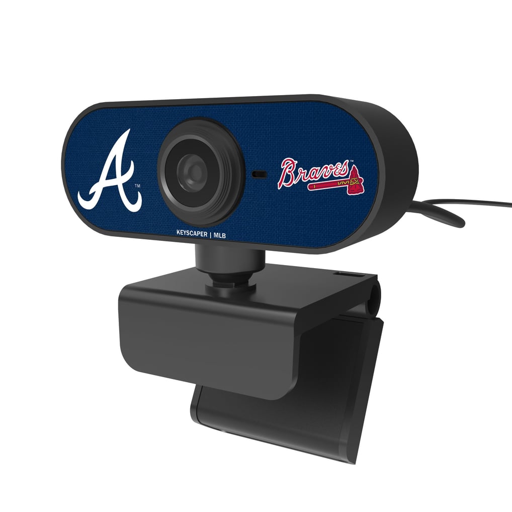 Atlanta Braves Keyscaper Solid Full HD USB Webcam