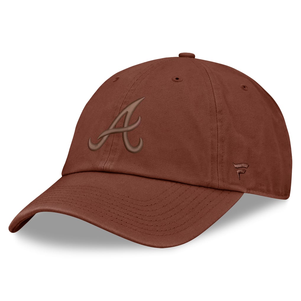  Atlanta Braves Fanatics Tinge Adjustable Hat - Brown