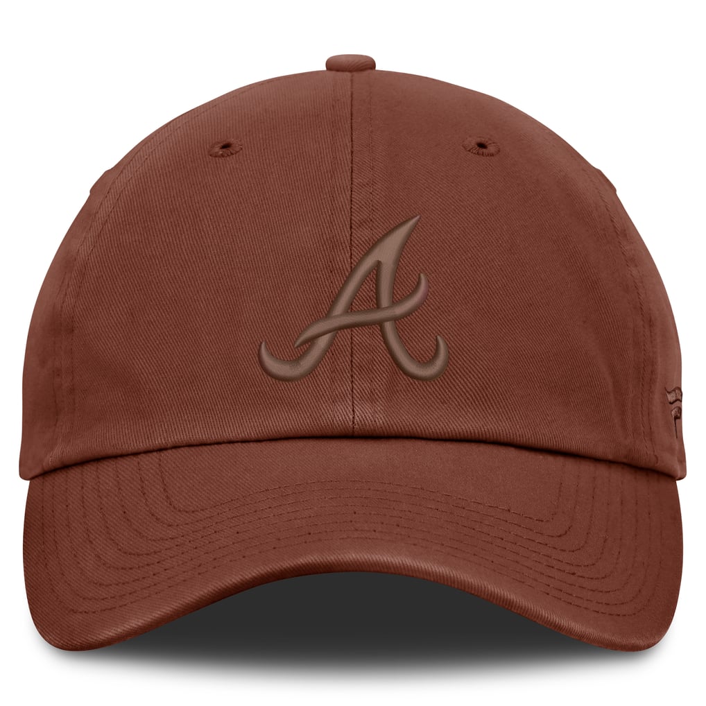  Atlanta Braves Fanatics Tinge Adjustable Hat - Brown