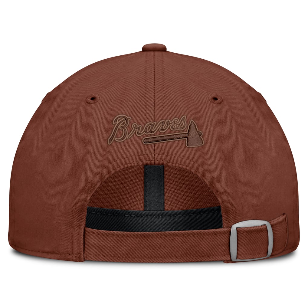  Atlanta Braves Fanatics Tinge Adjustable Hat - Brown