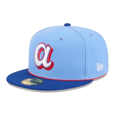 Atlanta Braves New Era 2026 City Connect 59FIFTY Fitted Hat - Light Blue