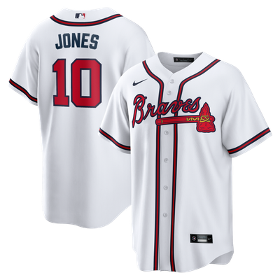 Chipper Jones Atlanta Braves Nike Home Retired Player Replica Jersey - White