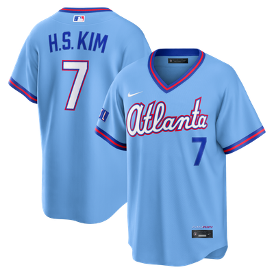 Ha-Seong Kim Atlanta Braves Nike 2026 City Connect Stadium Jersey - Powder Blue