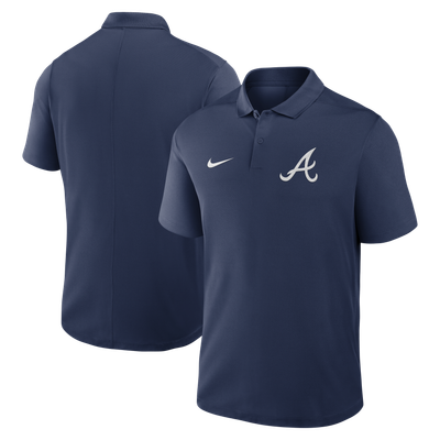  Atlanta Braves Nike Dri-FIT Victory Polo - Navy