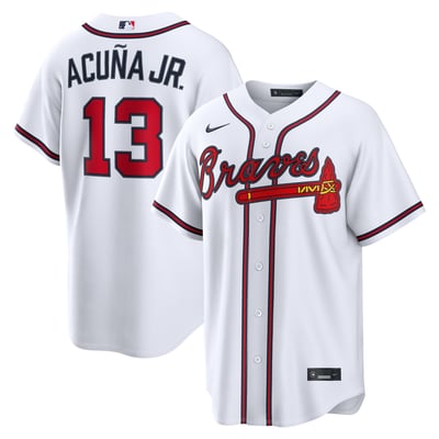 Ronald Acuña Jr. Atlanta Braves Nike Home Replica Jersey - White