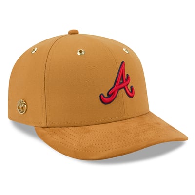 Atlanta Braves New Era x Timberland Unisex 59FIFTY Fitted Hat - Wheat