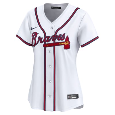 Atlanta Braves Nike Women's Home Replica Team Jersey - White