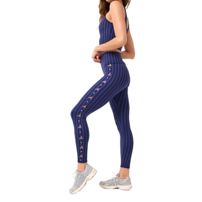 Atlanta Braves Terez Women's TLC Printed Leggings - Navy