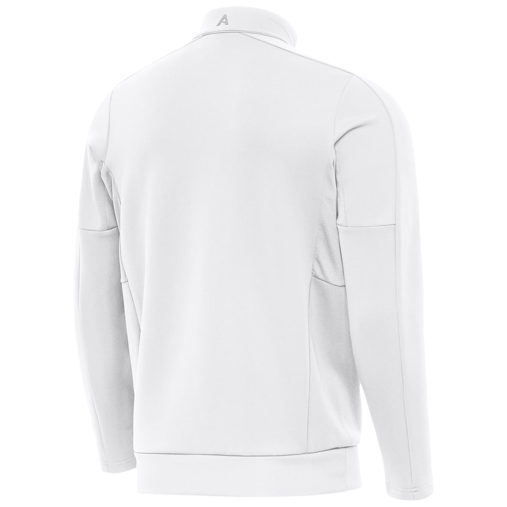 Atlanta Dream Antigua Generation Quarter-Zip Pullover Top - White