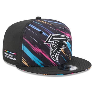 Atlanta Falcons New Era 2026 NFL Crucial Catch 9FIFTY Snapback Hat - Black