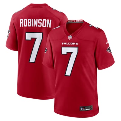 Bijan Robinson Atlanta Falcons Nike Game Jersey - Red