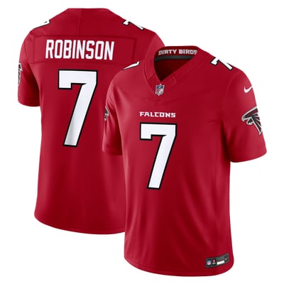 Bijan Robinson Atlanta Falcons Nike Team Vapor F.U.S.E. Stitched Limited Jersey - Red