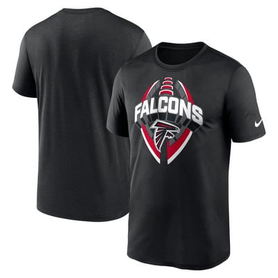 Atlanta Falcons Nike Legend Icon Performance T-Shirt - Black