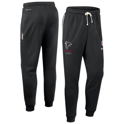 Atlanta Falcons Nike Sideline Standard Issue Touchback Kick Dri-FIT Taper Pants - Black