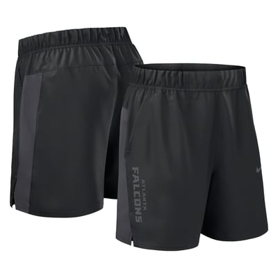 Atlanta Falcons Nike Woven Victory Dri-FIT Shorts - Black