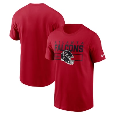 Atlanta Falcons Nike Primetime Helmet Essential T-Shirt - Red