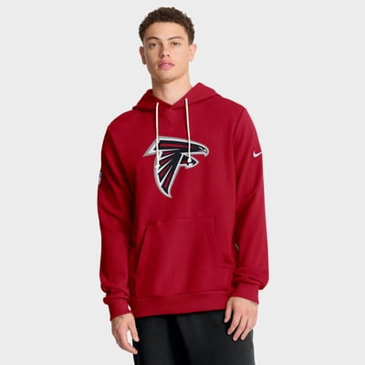 Atlanta Falcons Nike Sideline Standard Issue Initial Home Dri-FIT Hoodie - Red