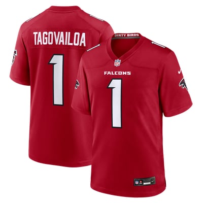 Tua Tagovailoa Atlanta Falcons Nike Game Jersey - Red