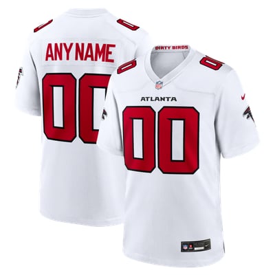 Atlanta Falcons Nike Custom Game Jersey - White