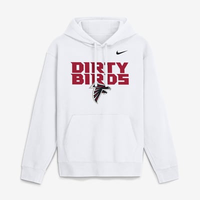 Atlanta Falcons Nike Gap Shooter Club Fleece Hoodie - White