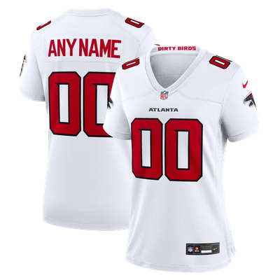 Atlanta Falcons Nike Women's Custom Game Jersey - White