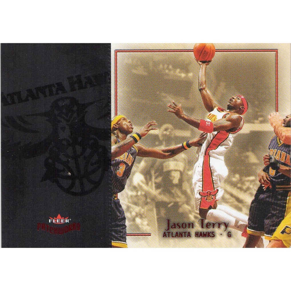 2003-04 Fleer Patchworks Ruby #3 Jason Terry