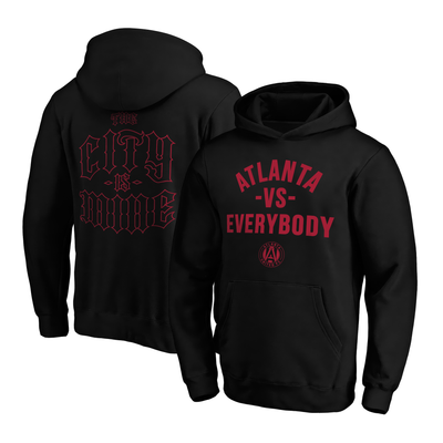 Atlanta United FC Paper Planes Unisex The City Is Mine Hoodie - Black