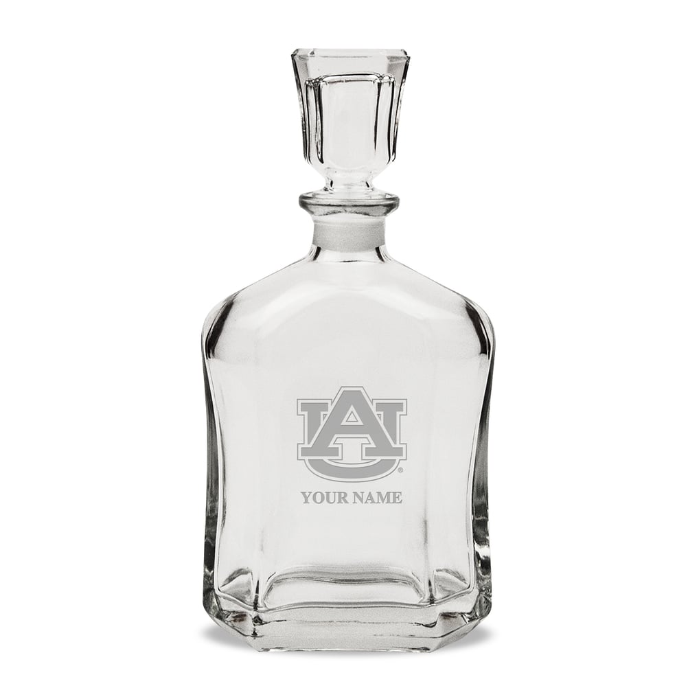 Auburn Tigers Personalized 23.75oz. Crystal Whiskey Decanter