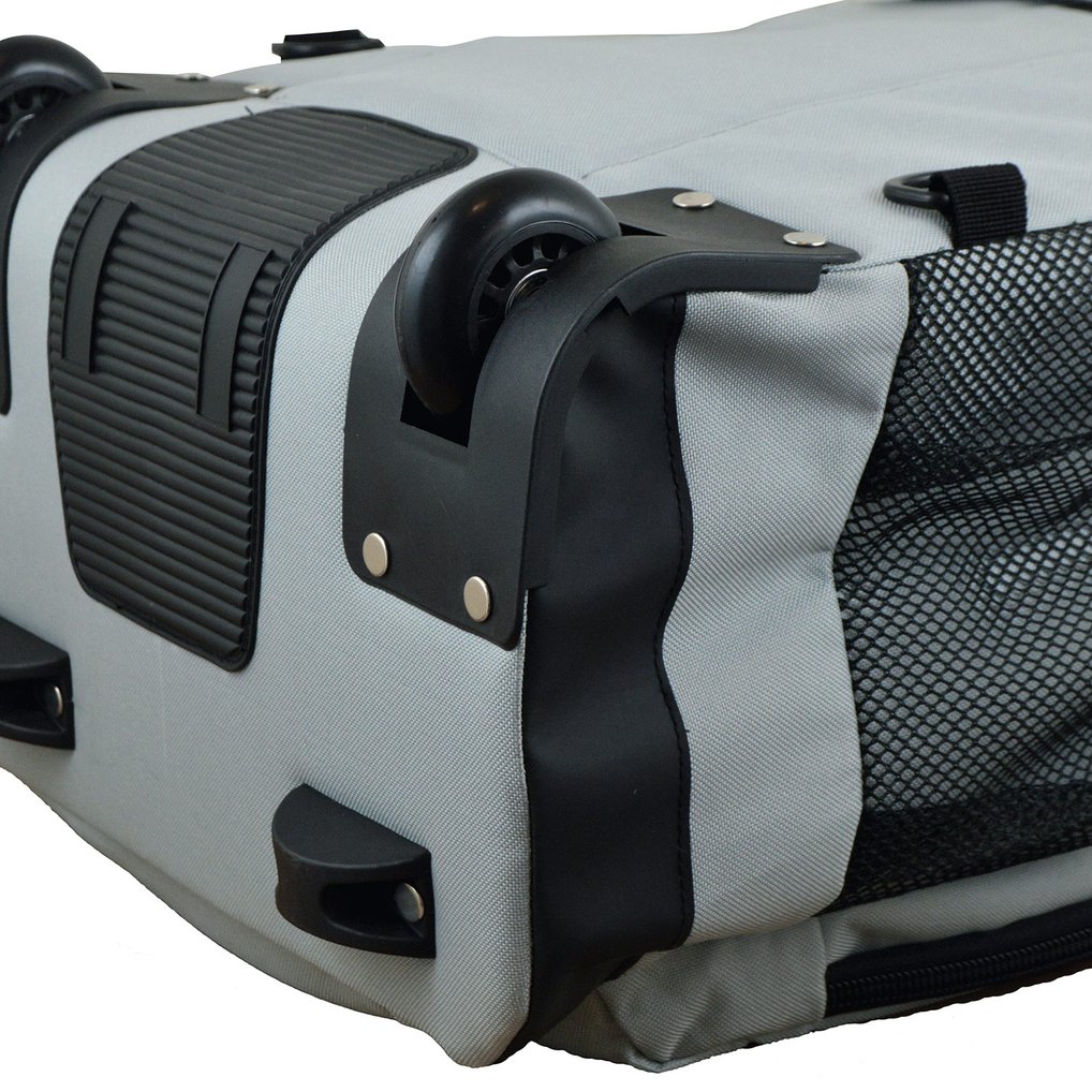 Auburn Tigers 19'' Premium Wheeled Backpack - Gray
