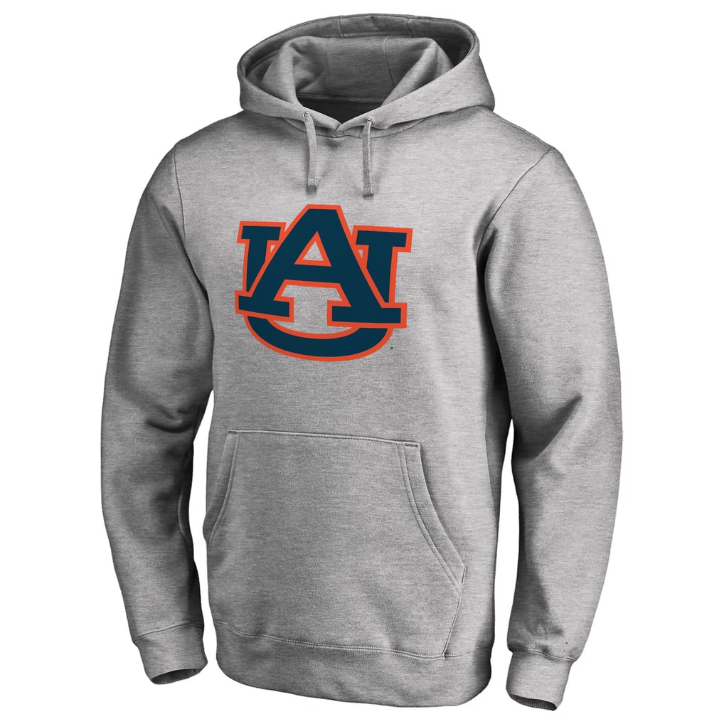 Auburn Tigers Primary Team Logo Pullover Hoodie - Ash