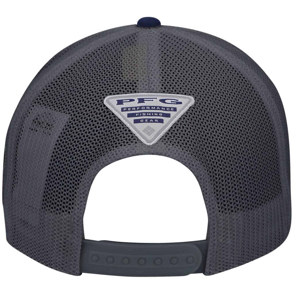 Auburn Tigers Columbia PFG Snapback Adjustable Hat - Navy