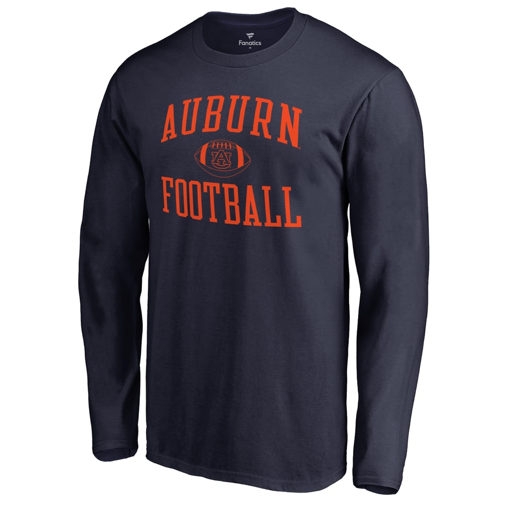 Auburn Tigers First Sprint Long Sleeve T-Shirt - Navy