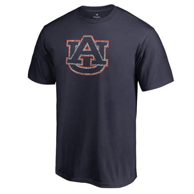 Auburn Tigers Static Logo T-Shirt - Navy