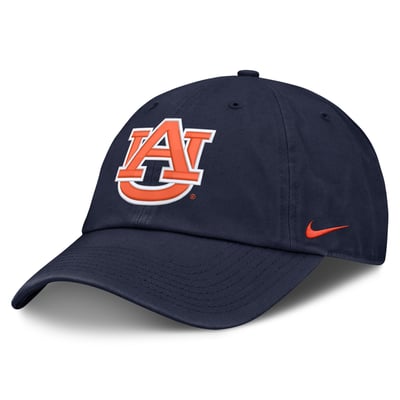 Auburn Tigers Nike Club Dri-FIT Adjustable Hat - Navy