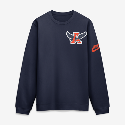 Auburn Tigers Nike Legacy Sweatshirt - Navy