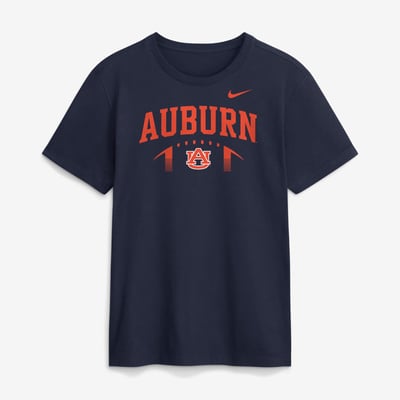 Auburn Tigers Nike Primetime Football Icon T-Shirt - Navy
