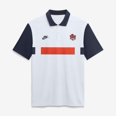 Auburn Tigers Nike Men's Legacy Vapor Logo Dri-FIT Polo - White
