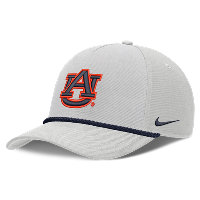 Auburn Tigers Nike Unisex Rope Rise Adjustable Hat - Gray
