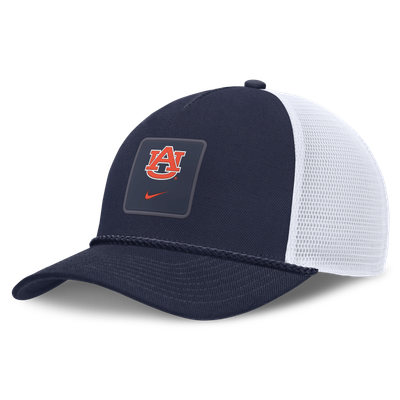 Auburn Tigers Nike Unisex 2026 On-Field Gameday Rope Trucker Adjustable Hat - Navy
