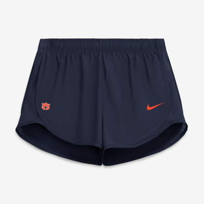 Auburn Tigers Nike Women's Tempo Mid-Rise Dri-FIT Shorts - Navy