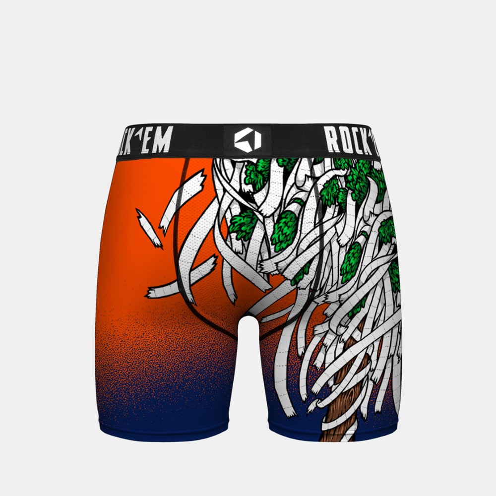 Youth Rock Em Navy Auburn Tigers Localized Boxer Briefs