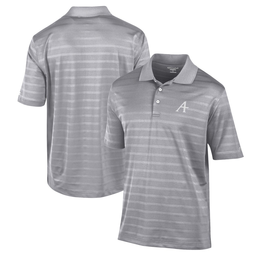 Augsburg Auggies Champion Textured Solid Polo - Gray