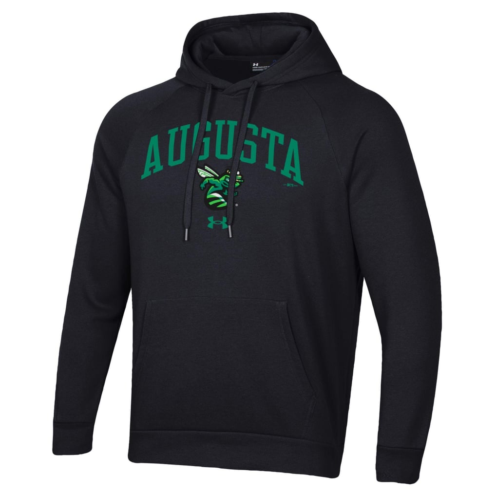 Augusta GreenJackets Under Armour All Day Fleece Pullover Hoodie - Black