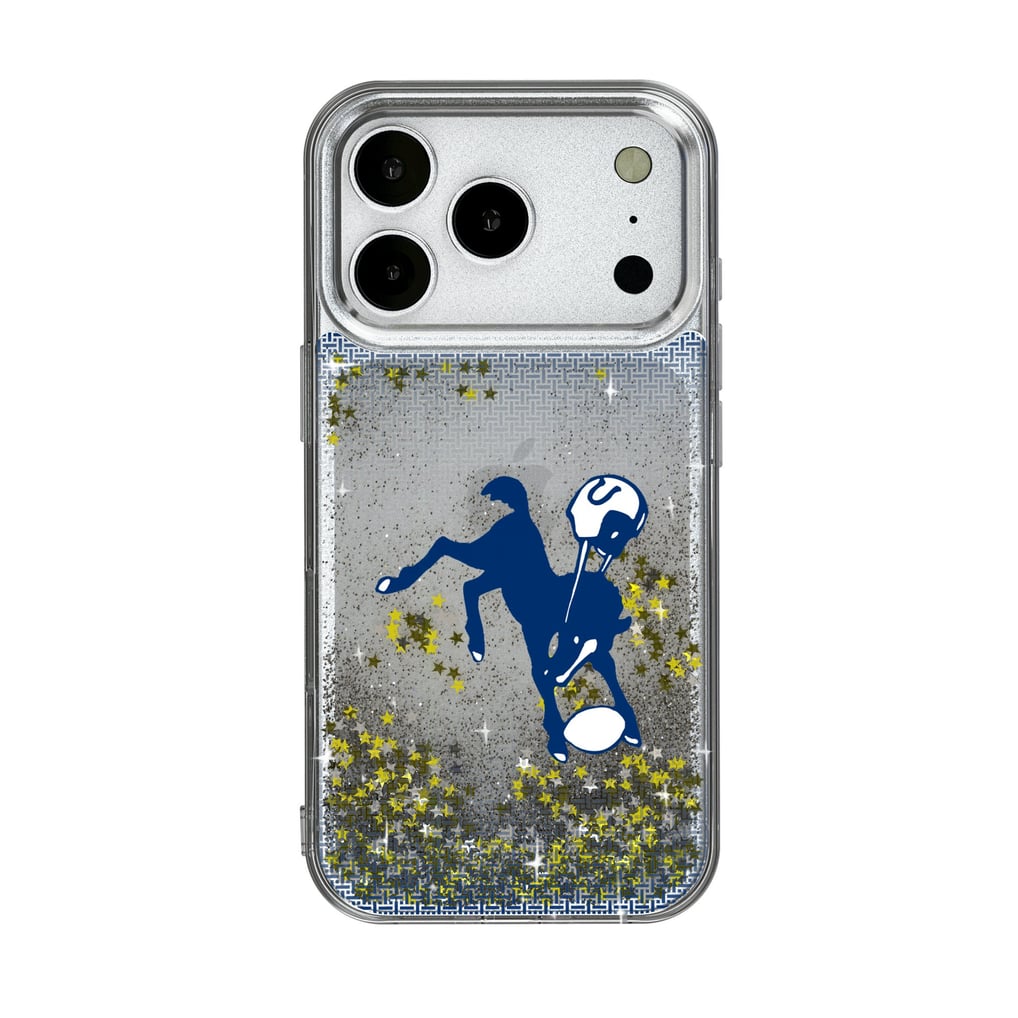 Baltimore Colts Linen Logo iPhone Glitter Case